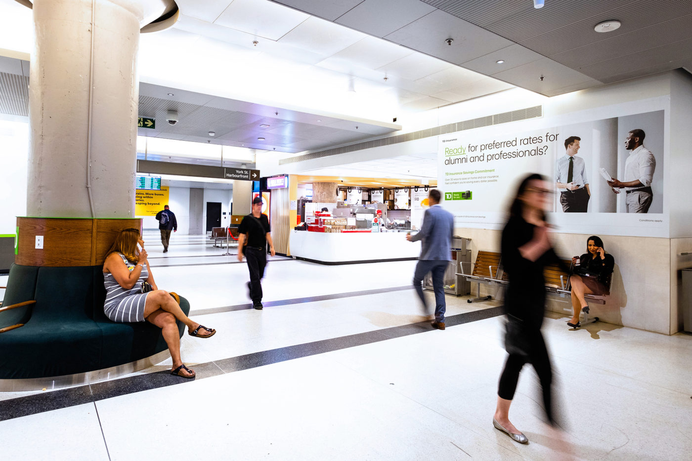 TD Bank - Union Station - Wall Wrap (Toronto, Ontario)