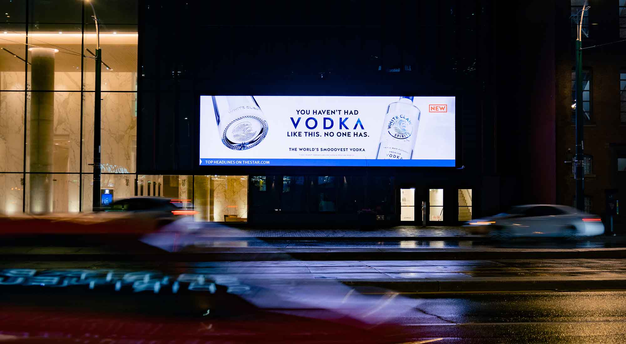 White Claw Spirits - Spadina Spectacular - Exterior Network - The Well (Toronto, Ontario)